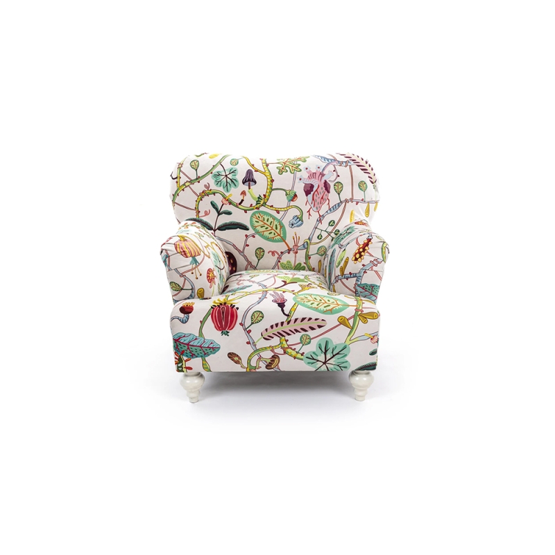 Seletti Botanical Diva upholstered wooden armchair