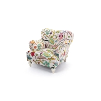 Seletti Botanical Diva upholstered wooden armchair