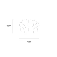 Seletti Comfy poltrona imbottita