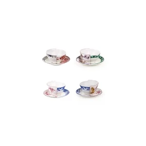 Seletti Hybrid tazza da tè con piatto