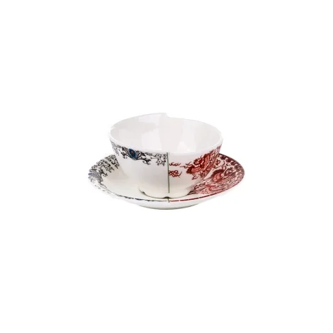 Seletti Hybrid teacup with plate