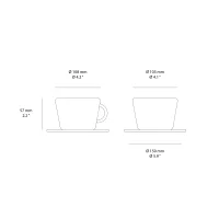 Seletti Hybrid teacup with plate