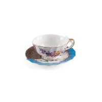 Seletti Hybrid 2.0 teacup with plate