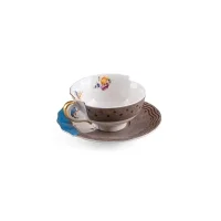 Seletti Hybrid 2.0 teacup with plate