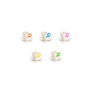 Seletti I-Wares porcelain coffee set