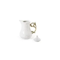 Seletti I-Wares Gold porcelain teapot