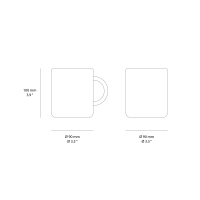 Seletti Toiletpaper enamel mug