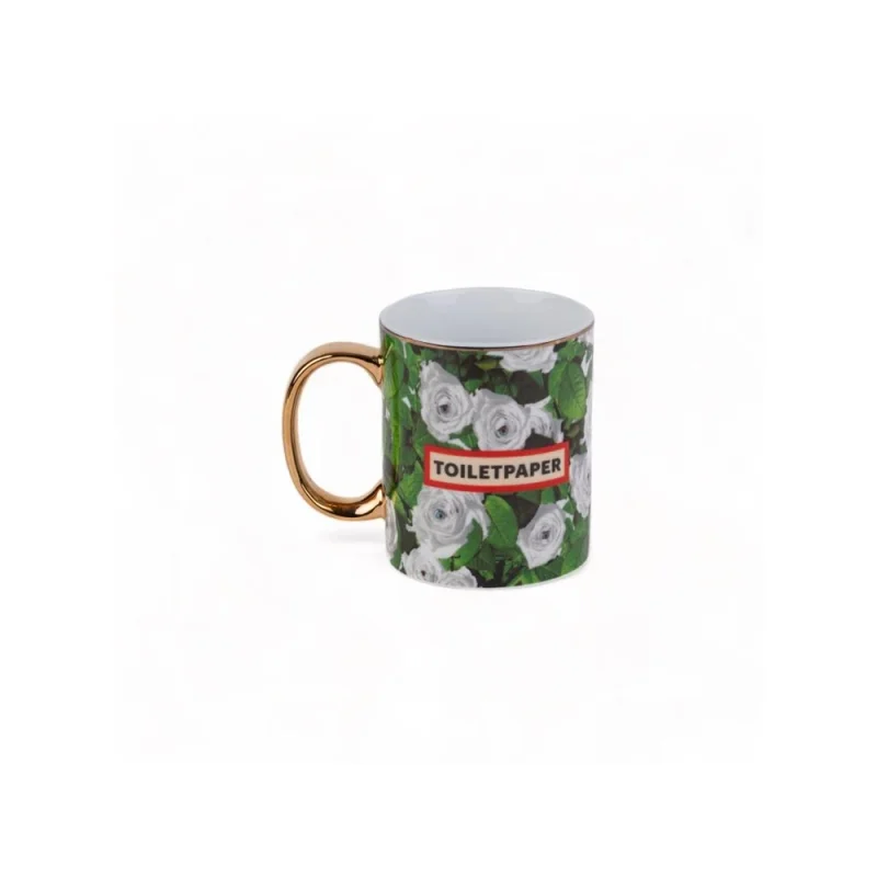 Seletti Toiletpaper tazza in porcellana
