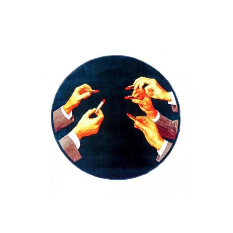 Seletti Toiletpaper round rug Seletti Toiletpaper round rug