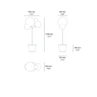 Zafferano Tree of Light floor lamp
