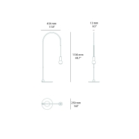 Zafferano Filo table lamp