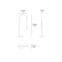 Zafferano Filo table lamp