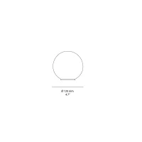 Fontana Arte replacement diffuser for Pallina