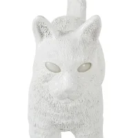 Seletti Blow Cat white floor lamp