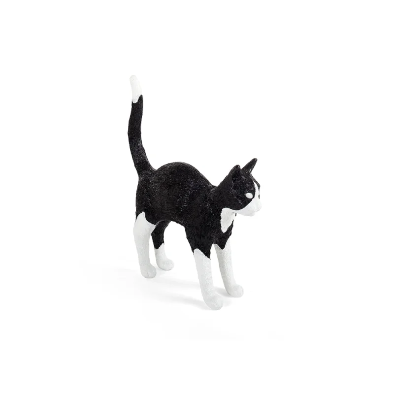 Seletti Blow Cat floor black and white lamp Seletti Blow Cat floor black and white lamp
