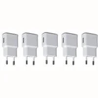 Universal USB 5V 2A Charger Adapter Wall ITA Plug White