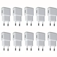 Universal USB 5V 2A Charger Adapter Wall ITA Plug White Universal USB 5V 2A Charger Adapter Wall ITA Plug White