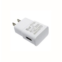 Universal USB 5V 2A Charger Adapter Wall USA Plug 100-240V White