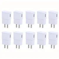 Universal USB 5V 2A Charger Adapter Wall USA Plug 100-240V White