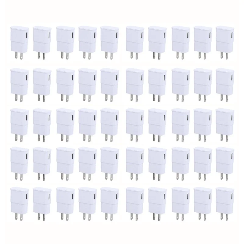 Universal USB 5V 2A Charger Adapter Wall USA Plug 100-240V White Universal USB 5V 2A Charger Adapter Wall USA Plug 100-240V White