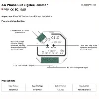 Interfaccia Zigbee 3.0 Dimmer Controllo Intelligente Segnale Interfaccia Zigbee 3.0 Dimmer Controllo Intelligente Segnale