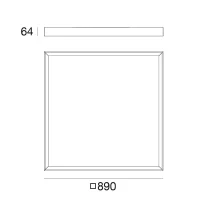 Linea Light Tara mega ceiling lamp Linea Light Tara mega ceiling lamp