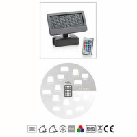 New lamps Proiettore Faro LED Barra RGB Quadrato 60W IP65 Per