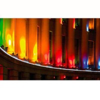New lamps Proiettore Faro LED Barra RGB Quadrato 60W IP65 Per