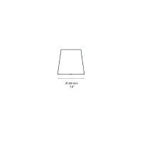 Fontana Arte replacement diffuser for 3247TA small table