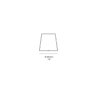 Fontana Arte replacement diffuser for 3247TA small table