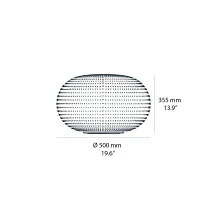 Fontana Arte Bianca lampada da tavolo