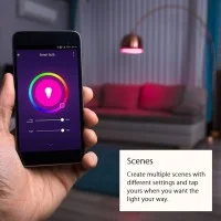 Multicolour Wifi Smart RGB White LED Bulb 900lm Amazon Alexa