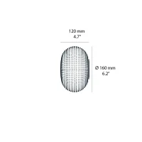 Fontana Arte Bianca ceiling wall lamp Fontana Arte Bianca ceiling wall lamp