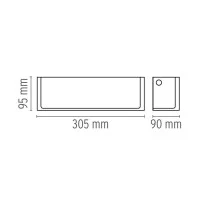 Flos Ontherocks HL Applique Wall Lamp By Antonio Citterio