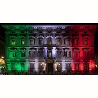 Italian Flag Kit 3 Floodlights LED Red White Green IP66 For