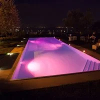 Targetti neptune faro rgb ip68 ik10 immersione 1e1417 piscina