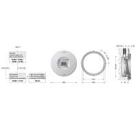 BEGA Apparecchio Da Incasso faretto LED 30W RGB W 24V Per