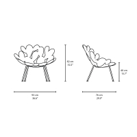 Qeeboo Filicudi lounge armchair