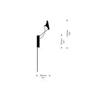 Ingo Maurer Use Me wall lamp