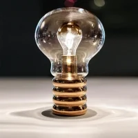 Ingo Maurer Bulb Brass table lamp