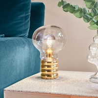 Ingo Maurer Bulb Brass lampada da tavolo