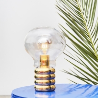 Ingo Maurer Bulb Brass lampada da tavolo
