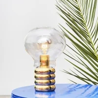 Ingo Maurer Bulb Brass table lamp