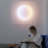Ingo Maurer Moodmoon lampada da parete