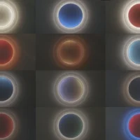 Ingo Maurer Moodmoon wall lamp