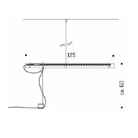 Ingo Maurer Tubular Balance lampada da tavolo