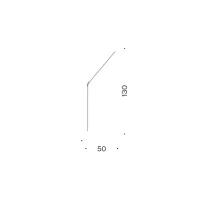 Ingo Maurer Measuree Light wall lamp Ingo Maurer Measuree Light wall lamp