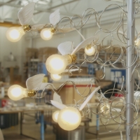 Ingo Maurer Birdies ceiling lamp