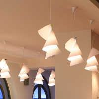 Ingo Maurer Willydilly suspension lamp
