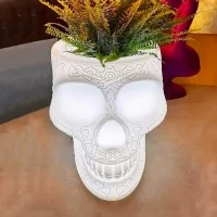 Qeeboo Mexico luminous planter and champagne cooler Qeeboo Mexico luminous planter and champagne cooler